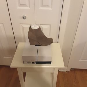 DV By Dolce Vita- Taupe Suede Bootie . Size 7M